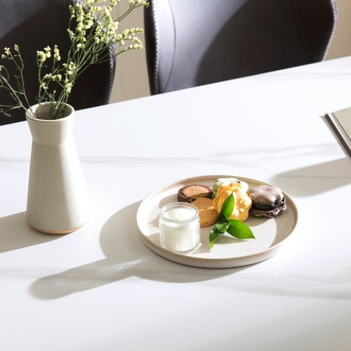 라온퍼니쳐 디네트 포세린 세라믹 식탁 1400 (의자4개)_이미지