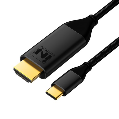 인네트워크 USB 3.1 C to HDMI 미러링 케이블 IN-CTOH60018 (1.8m)_이미지