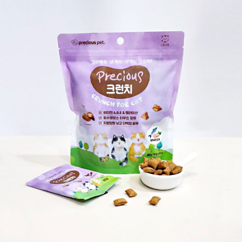ㅤ프레셔스펫 크런치 참치닭고기 80g (1개)_이미지