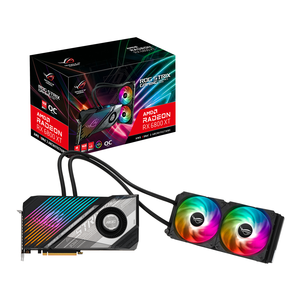 ASUS ROG STRIX LC 라데온 RX 6800 XT O16G GAMING OC D6 16GB 대원씨티에스_이미지