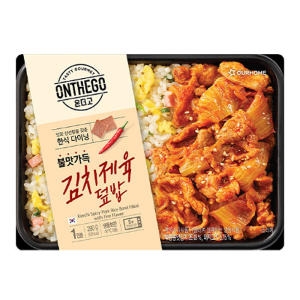 아워홈 온더고 제육김치덮밥 290g[1개]