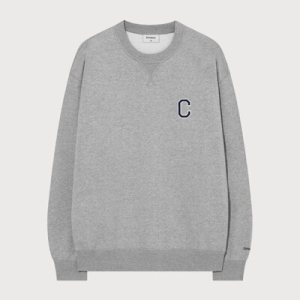 커버낫 C 로고 맨투맨 멜란지 그레이 CO2503CR03MG 671667_5008531128_이미지