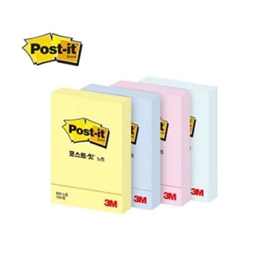 3M 포스트잇 일반노트 656 51x76mm KYR-W04E694_이미지