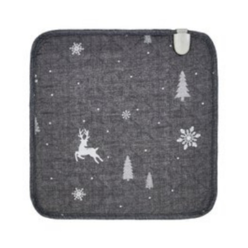 한일의료기 눈꽃사슴 전기방석 (1인용, 45x45cm)_이미지