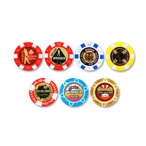 붐스포츠 카지노칩 볼마커 세트 JC001