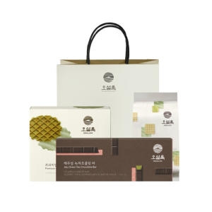 아모레퍼시픽 오설록 티푸드세트 (웨하스+와플+초콜릿바)_이미지
