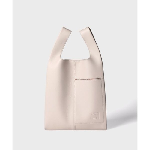 폴스미스 슬라우치 가죽 AW25 2WAY 토트 백453000 N100S 라이트 그레이