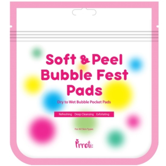 프레티 소프트 앤 필 버블 패스트 패드 10매 (1개)_이미지