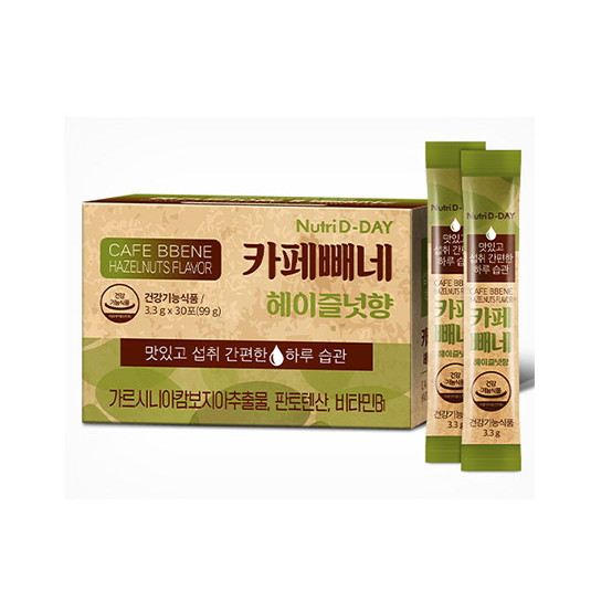 뉴트리디데이 카페빼네 헤이즐넛향 30포
