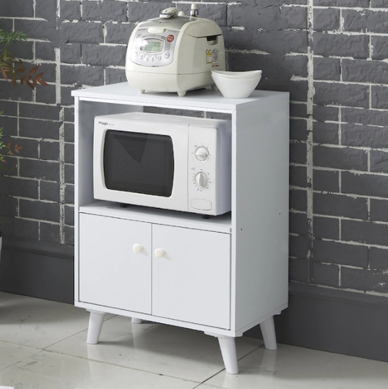 유니크가구  로미 사선다리형 렌지대 900