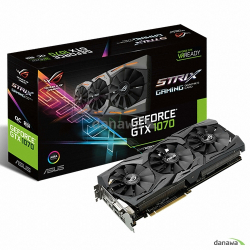 ASUS ROG STRIX 지포스 GTX1070 O8G GAMING D5 8GB 이엠텍_이미지
