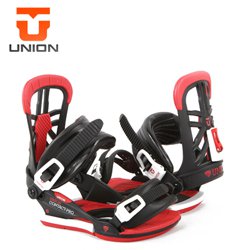 유니온  13/14 133051 콘택트 프로 남성용 바인딩 블랙 레드