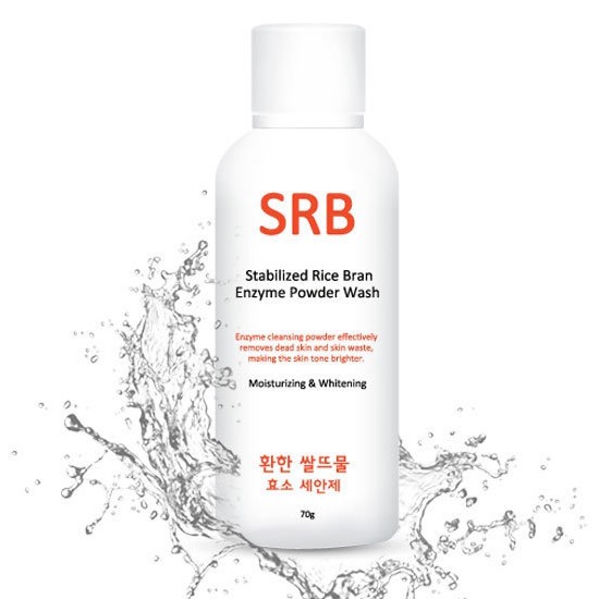 카스인바이오 SRB 쌀뜨물 미강 효소 세안제 70ml (3개)