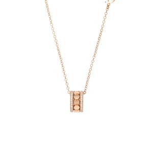 다미아니 20093325 벨에포크 릴 다이아몬드 18K 핑크골드 목걸이 타임메카