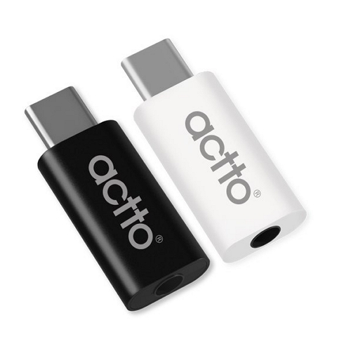 Actto AUXA-04 Type C to 3.5mm 스테레오 AUX 변환 젠더
