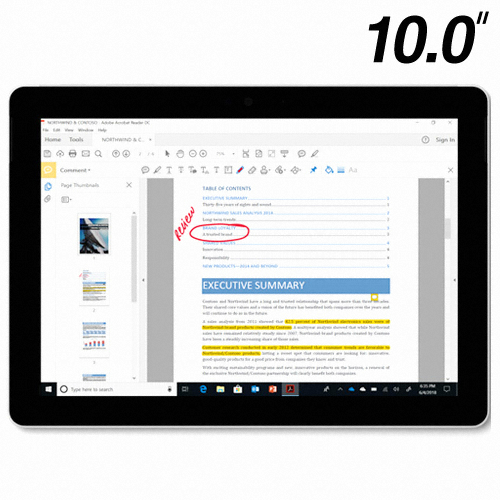 Microsoft 서피스 고 (해외구매, eMMC 64GB)_이미지