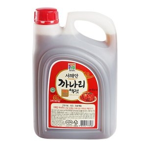 청정원 서해안 까나리액젓 3kg (2개)_이미지