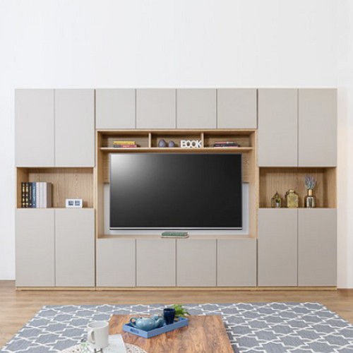 나무뜰 칸느 월플렉스 시스템 거실장세트 3200