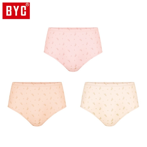 BYC 여성 맥시 3매입 삼각팬티 DOLF5350