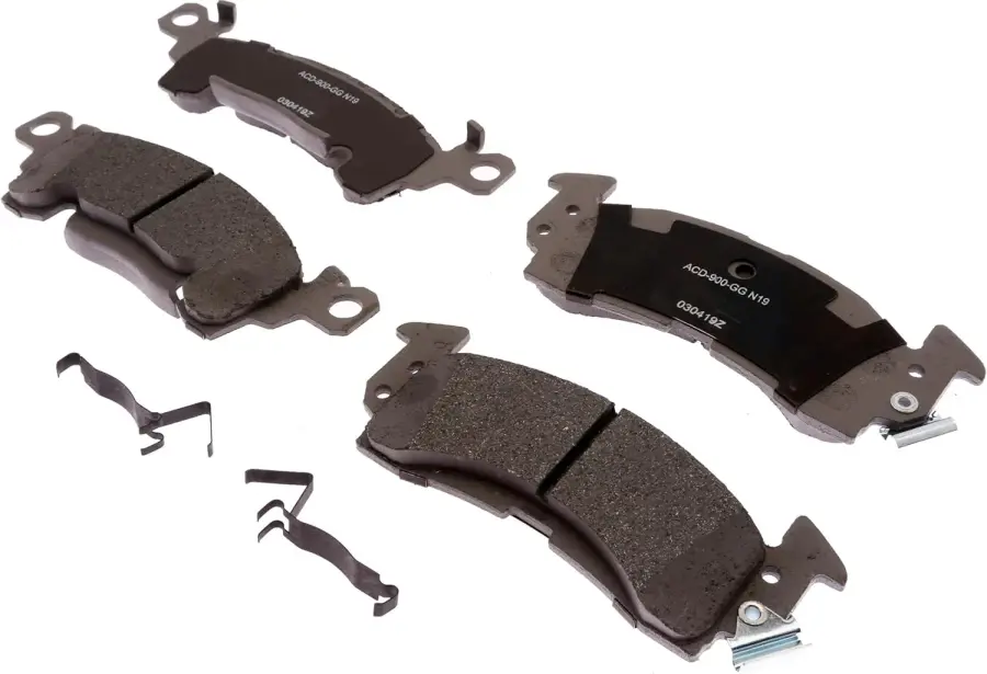 JEEP AC델코 실버 프론트 브레이크 패드 세트 14D52CHF1 GM 19387619 일부 캐딜락 쉐보레 뷰익 GMC 등을_이미지