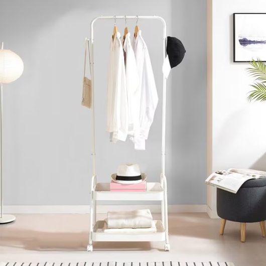 리빙위즈 리드 트롤리 2단 행거 400