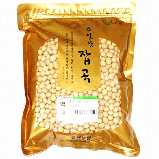 정선농협 5일장 잡곡 백태 1kg (1개)_이미지