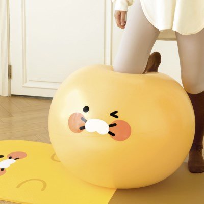 아이콘스 카카오프렌즈 춘식이 짐볼 65cm_이미지