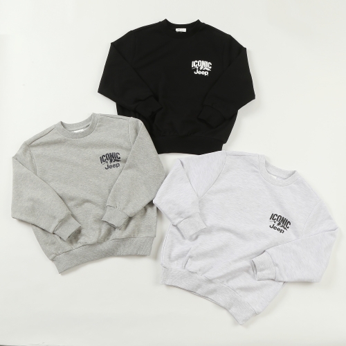 JEEP 키즈 아이코닉 셋업 맨투맨 120-165 KO1TSU893