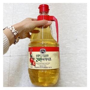 백설 2배 사과식초 1.8L (2개)_이미지
