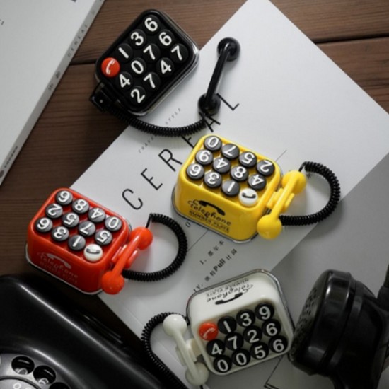 케이디코 레트로 전화기 주차번호판