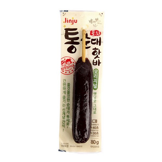 진주햄 통순대 핫바 80g (10개)_이미지