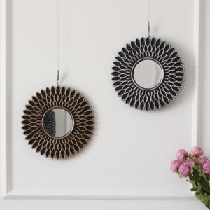 체리하우스 미니 원형 거울- 2type