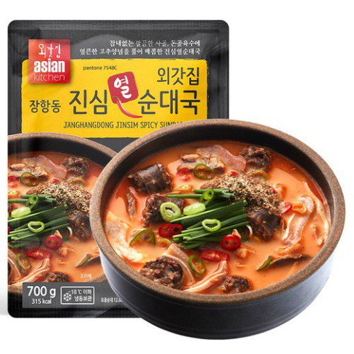 외갓집 장항동 진심 열순대국 700g