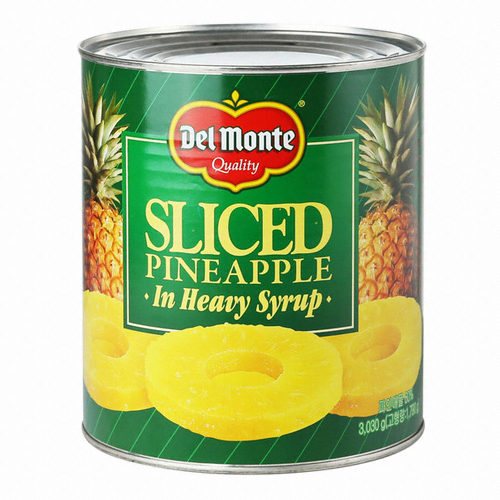 델몬트 <b>파인애플</b> 슬라이스 3kg