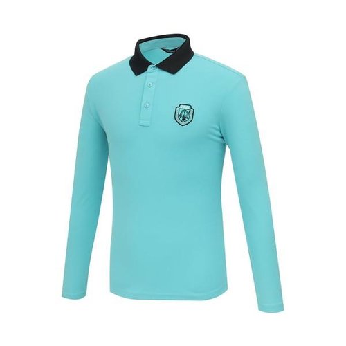 디즈니골프 배색 카라 티셔츠 DM1MTS100