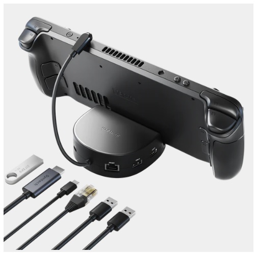 Syntech 6in1 UMPC 도킹스테이션 (블랙)