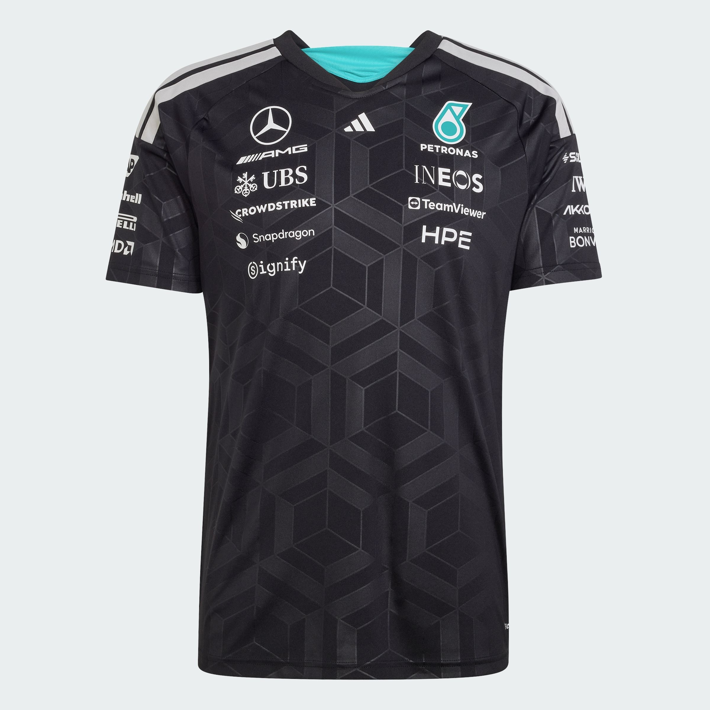 아디다스 메르세데스 AMG F1 팀 드라이버 저지 M 블랙 KF0161 6146433_이미지