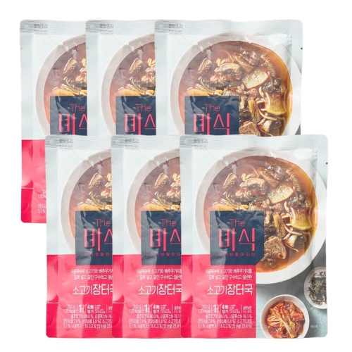 하림 더미식 소고기장터국 350g (6개)_이미지