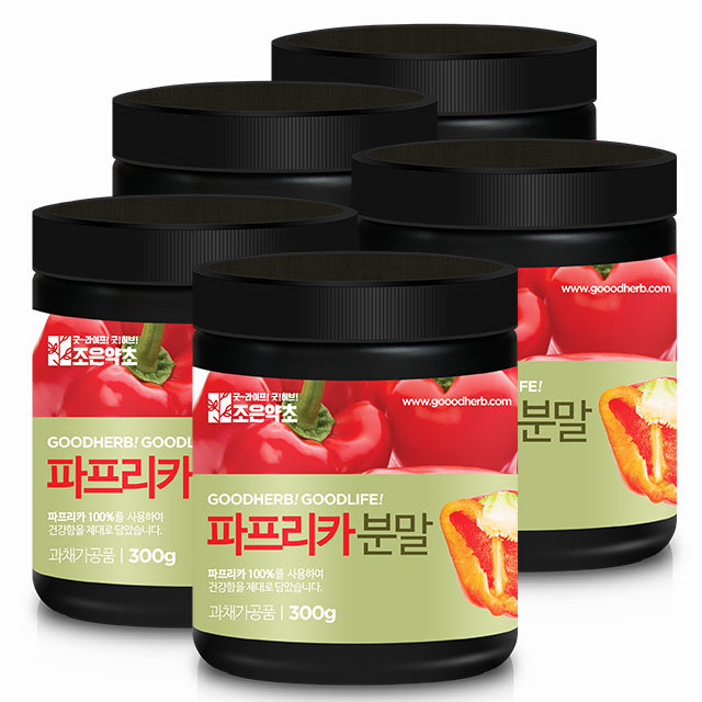 조은약초 파프리카분말 300g (빨강) (5개)_이미지