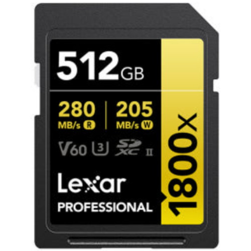Lexar SD Professional 1800X UHS-II이미지입니다. 누르면 해당 게시물로 새창이동합니다.