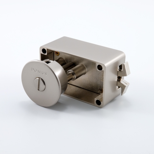 도무스 슬라이딩 도어락 DSL190NI 노키 히든도어 미닫이 노출형 잠금장치 동전형