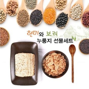 전남오픈마켓 현미와 보리 누룽지 선물세트