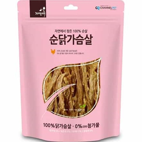 채널펫 자연애 순 닭가슴살 200g (1개)_이미지