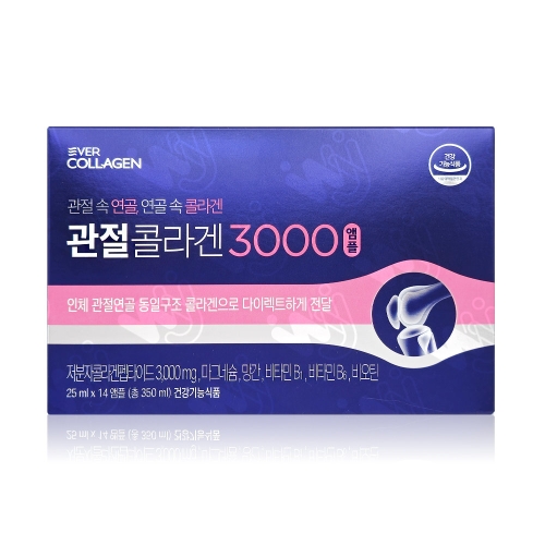 뉴트리 에버콜라겐 에버콜라겐 관절콜라겐3000 앰플 25ml 14병이미지입니다. 누르면 해당 게시물로 새창이동합니다.