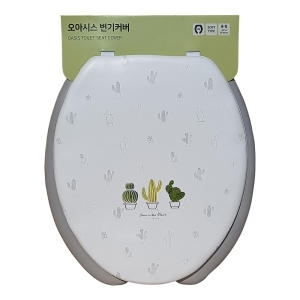 상부체결형 변기커버 중형 U형