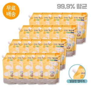  아이깨끗해 순 항균 폼 핸드 솝 리필 400ml [20개]
