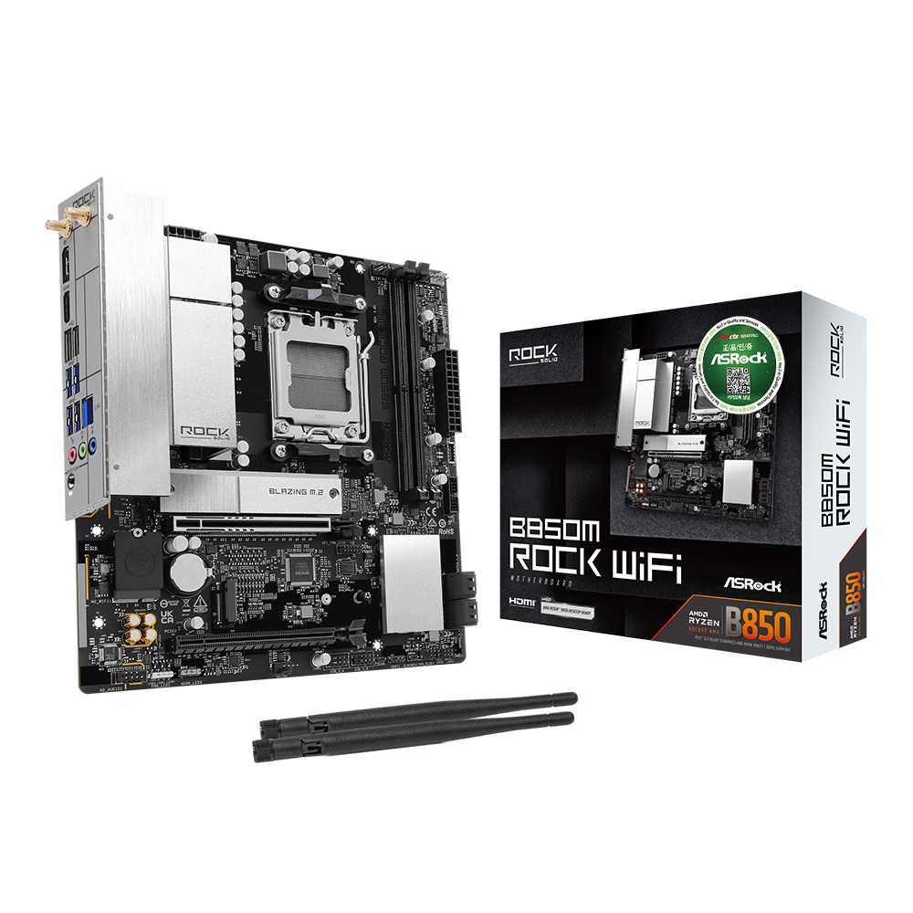 ASRock B850M Rock WiFi �����Ƽ����