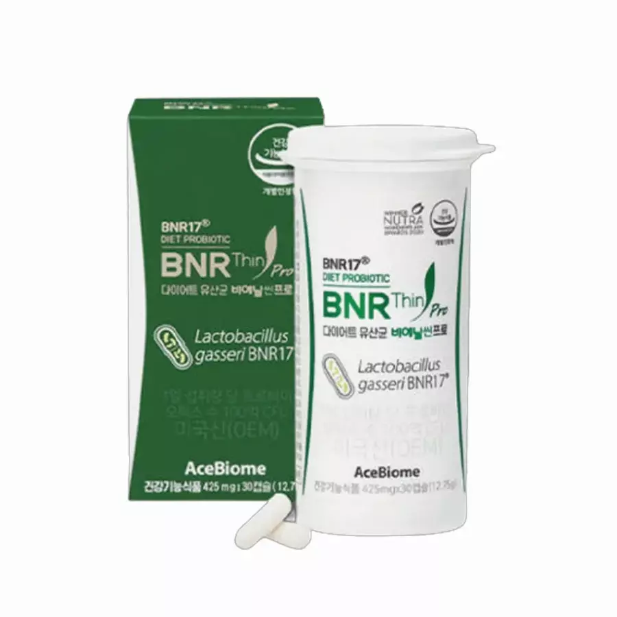 에이스바이옴 비에날씬 프로 다이어트 유산균 BNR17 30캡슐 (10개)