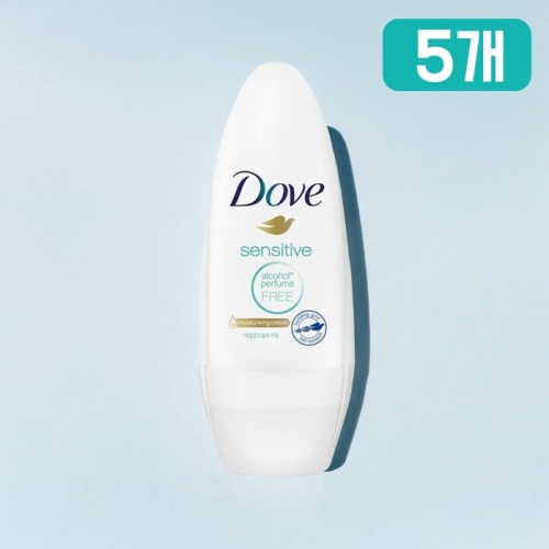 도브 데오드란트 롤온 센서티브 40ml (5개)_이미지