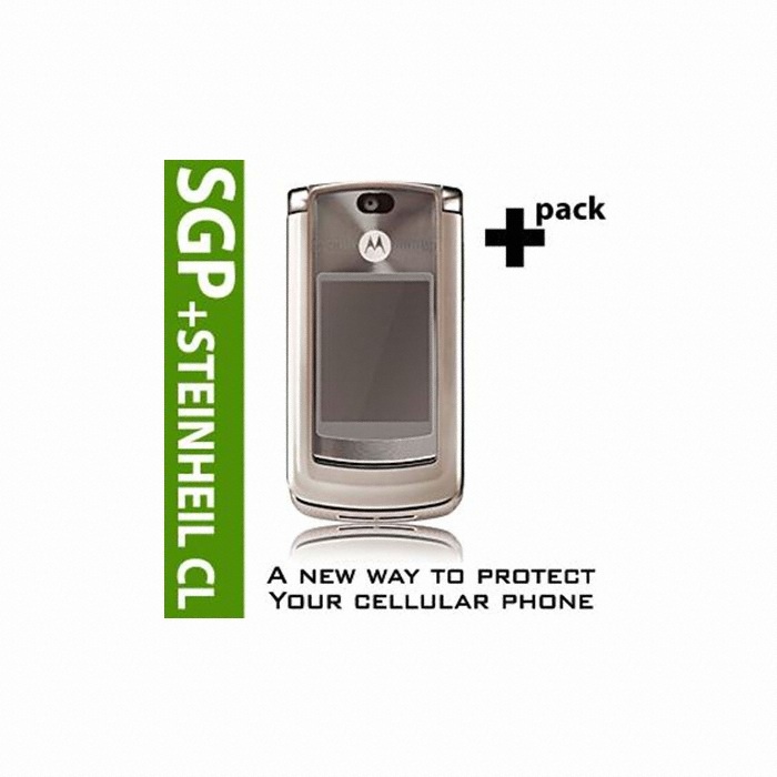 슈피겐 V9M RAZR2 유광 SGP PLUS Film Full Package슈타인하일 크리스탈 액정필름 포함 (V9M)_이미지